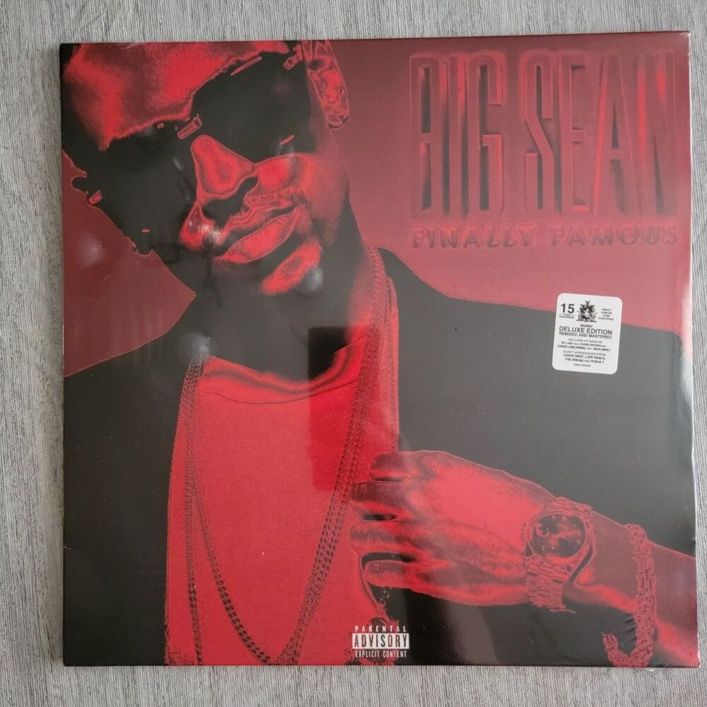 Big Sean Finally Famous 15th Anniversary LP SIGNED Insert Vinyl /300 NEW SEALED